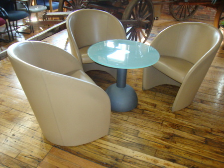 Leather Club Chairs
