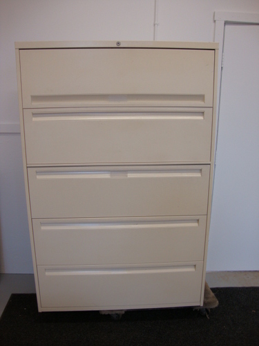 Steelcase 5 Drawer Filing Cabinets