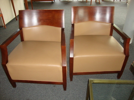 R2948 - Leather Club Chairs