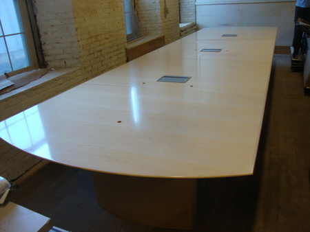 T3206 - 18' Maple Conference Table
