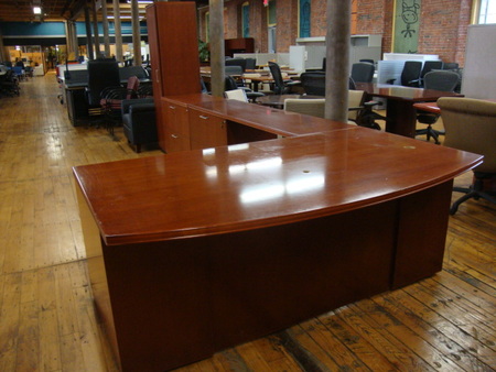 D3278 - Bowfront Desk Set