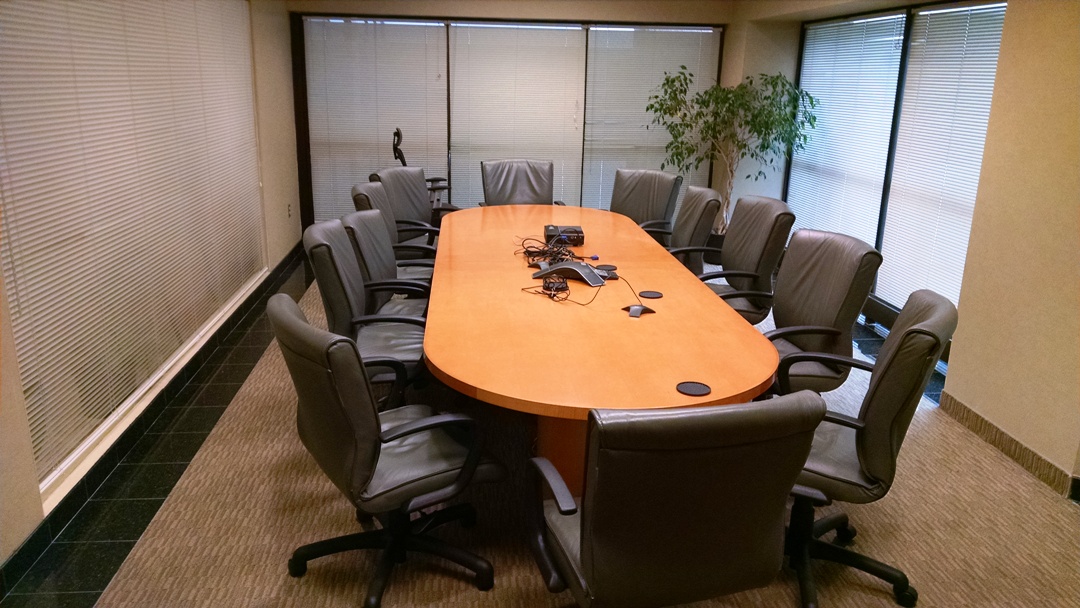 T6082 - 12' Conference Table with Credenza