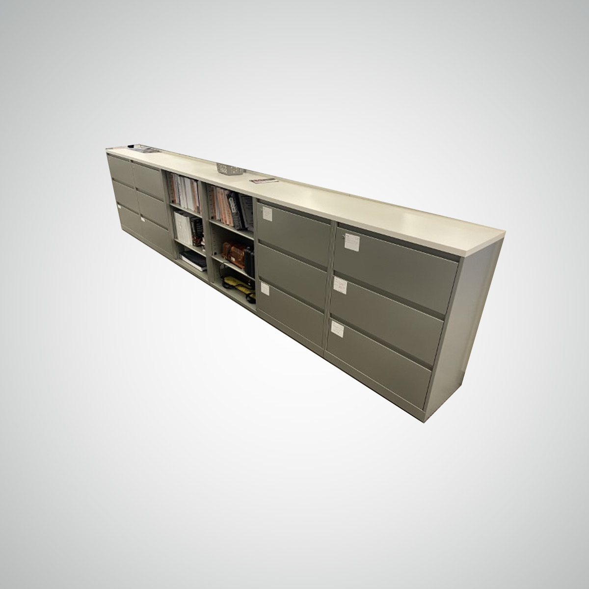 F6321 - Steelcase Bookcase