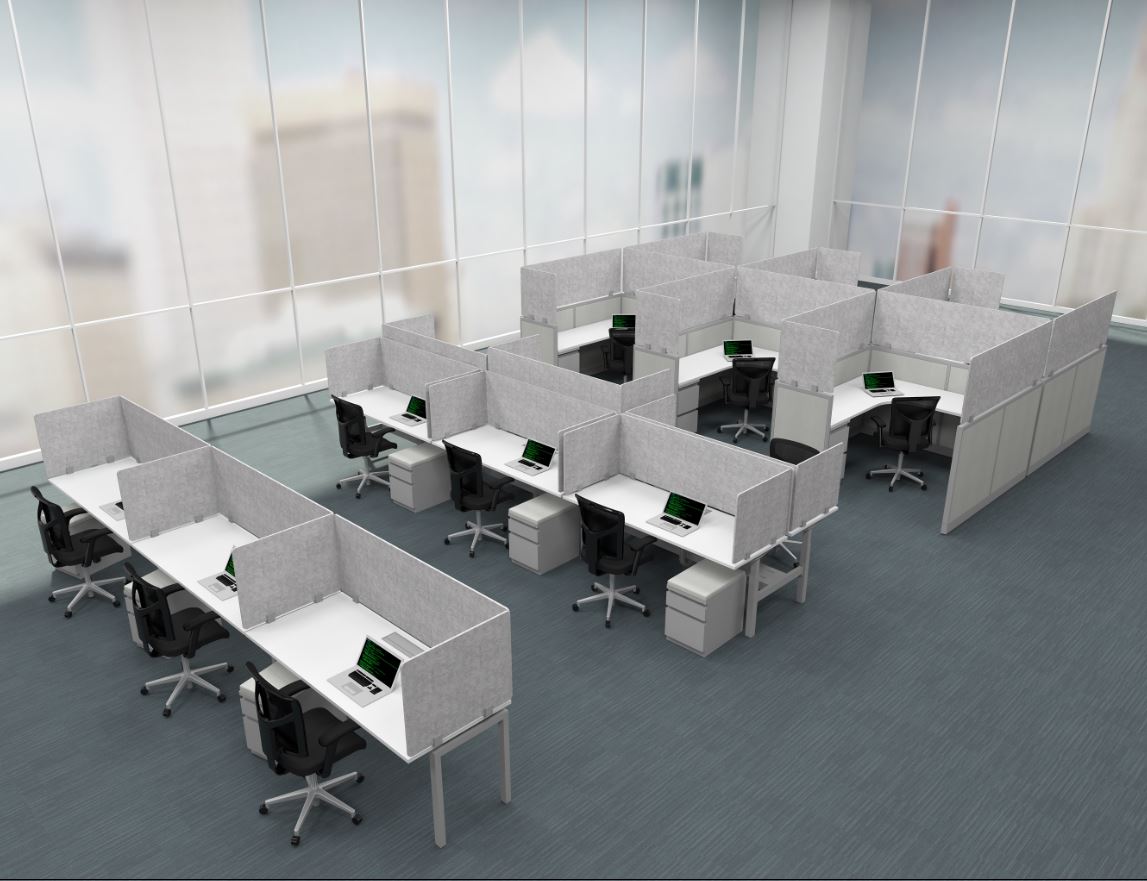 W6151 - PET Fabric Social Distancing Screens