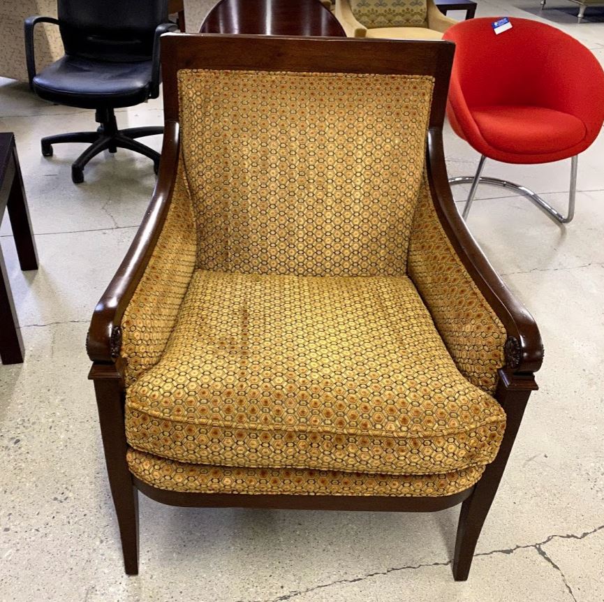 R6242 - Gold Pattern Side Chair