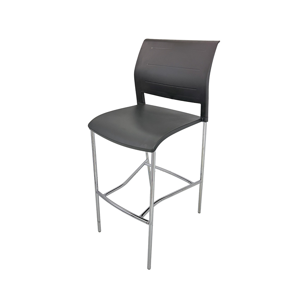 5CS100SPGY - The Gray Café Poly Stool