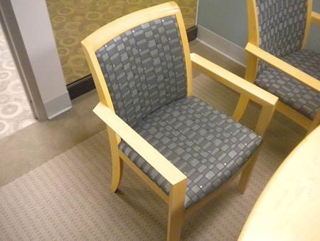 Steelcase Wood Side Chairs