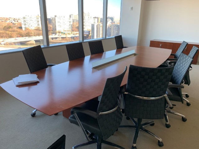 T12203 - 14' Cherry Meeting Table