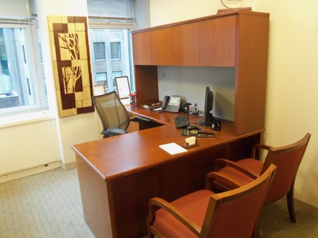 D3412 - Riviera L-Shape Desk Set