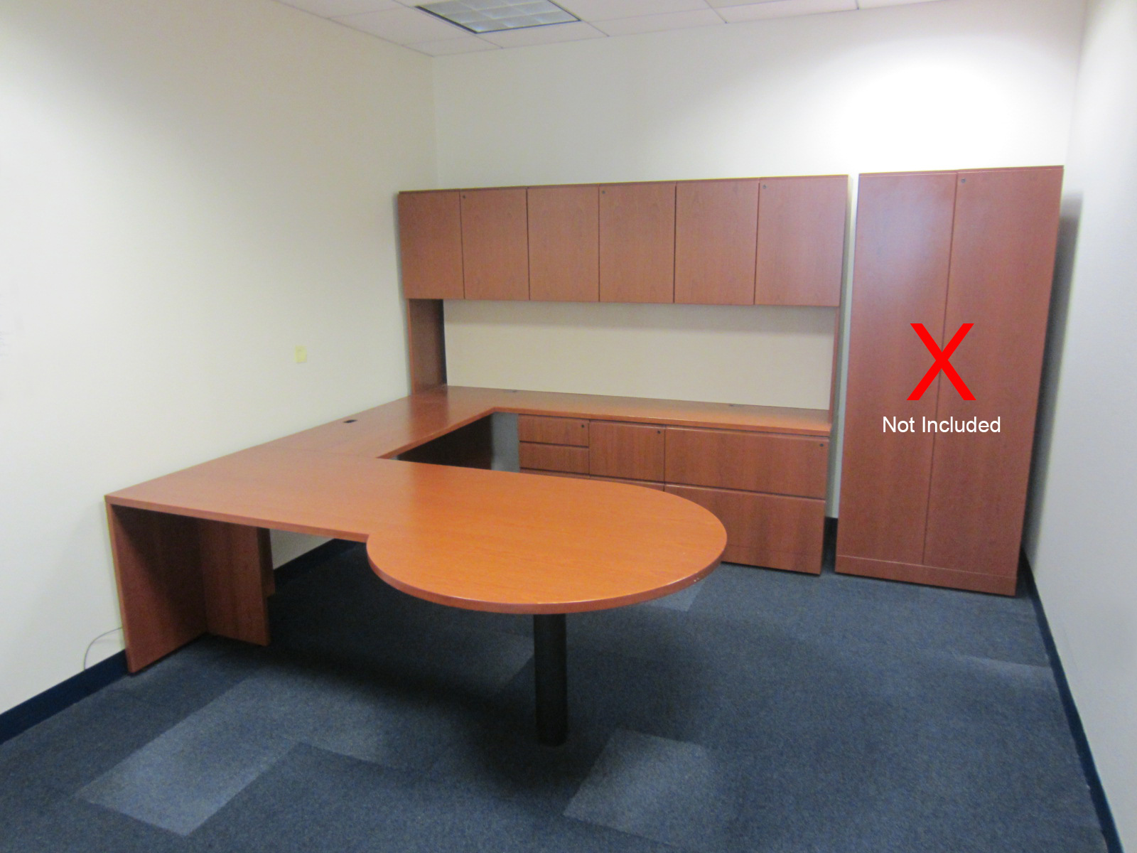 D12038C - Knoll U-Shape Desk Sets