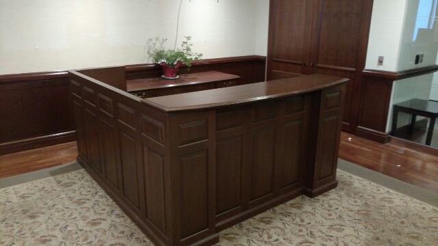 Traditional Reception Desk Conklin Office Furniture