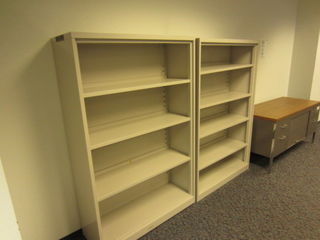 F3994C - Steelcase Metal Bookcases