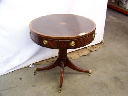 30" Round Table with Drawers