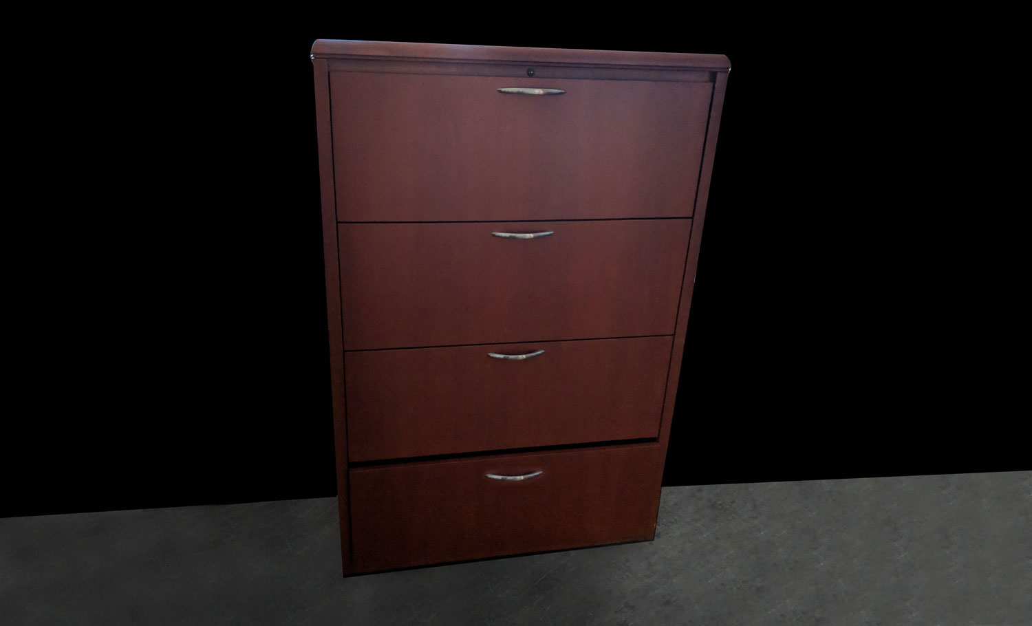 F6153 - 4 Drawer Wood Lateral