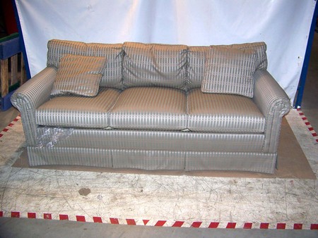 Fully Upholstered Three Seat Sofa