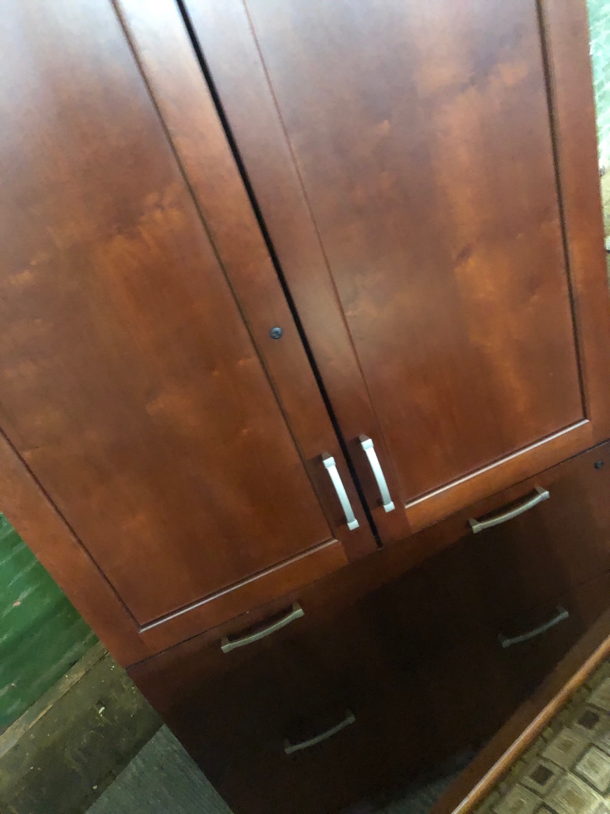 F6173 - Wooden Storage Cabinet with Filing