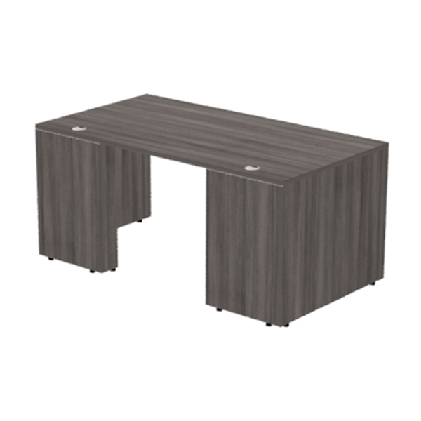 5CDLDS6630GY - SKYLINE  - 66" x 30" Desk Shell Deluxe
