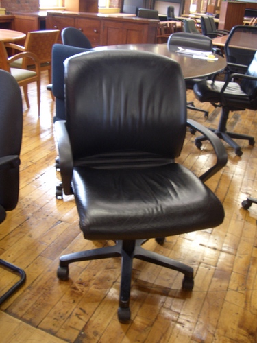 C1310 - Teknion Leather Office Chairs