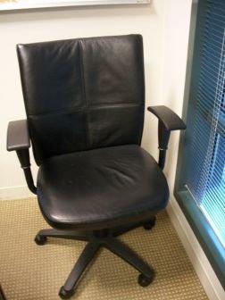 Steelcase Turnstone Leather Chairs