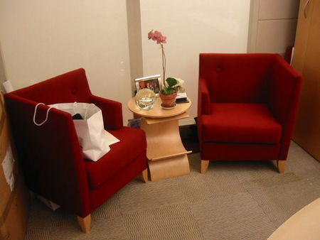 R183 - Modern Red Club Seating