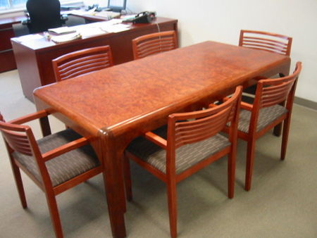 T222 - Burlwood Conference Table