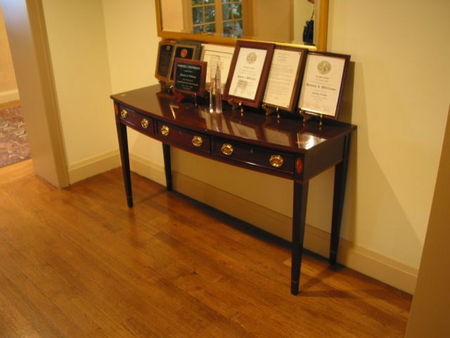 T419 - Walnut Buffet Table