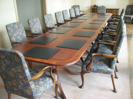 T422 - Traditional Wood Conference Table