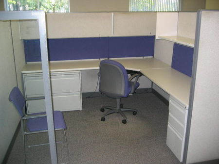 W361 - 125 Haworth Cubicles