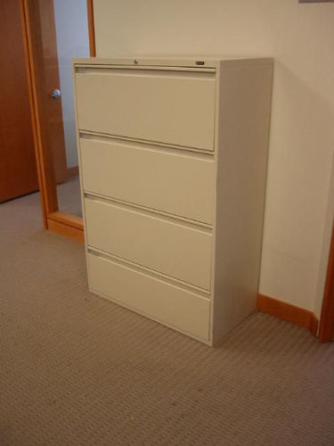 F536 - Global 4 Drawer Filing Cabinets