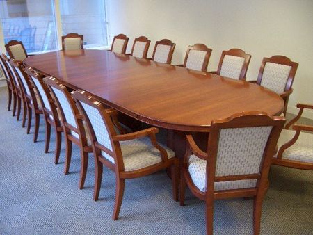 T514 - Traditional Conference Table with Chairs