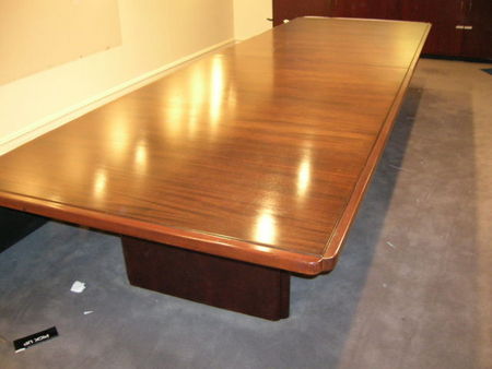 T621 - 14 Foot Walnut Conference Table