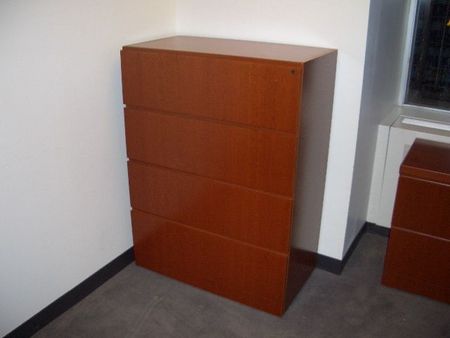 F672 - 4 drawer Wood Filing Cabinets