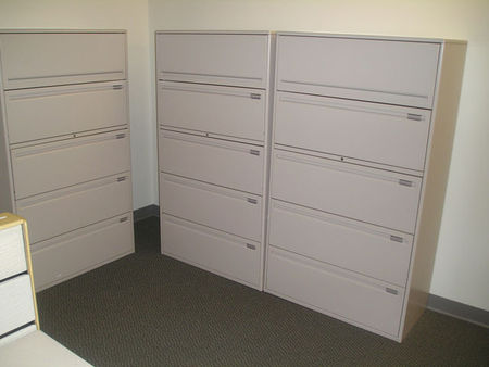 F800 - Haworth 5 Drawer Filing Cabinets