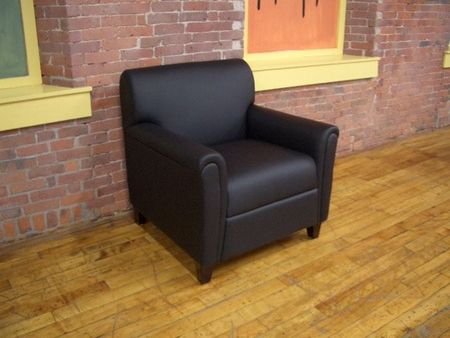 R894 - Black Club Chair