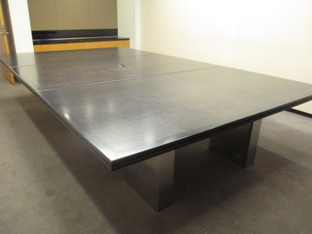 T3459 - Dark Burlwood Conference Table