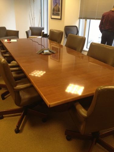 T3486 - Gunlocke Meeting Table