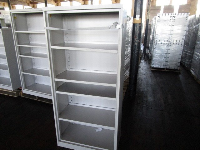 F6207 - Steelcase Metal Bookcase