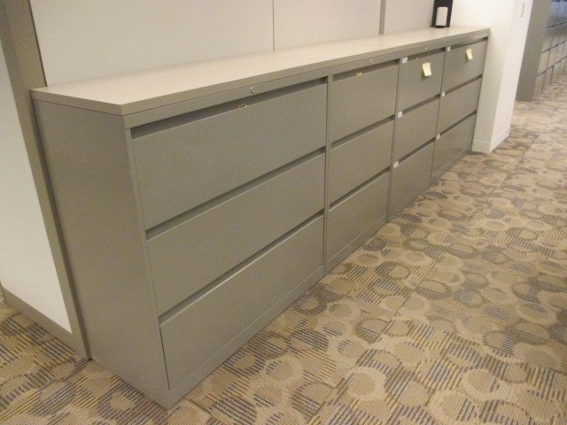F6238 - Steelcase Three Drawer Files