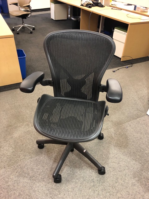C61355C - Herman Miller Aeron Chairs with PostureFit Support