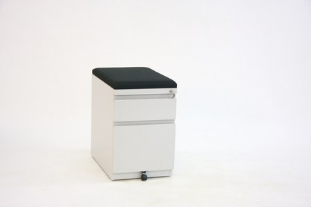 New 24" B/F Mobile Pedestal with Cusion Top