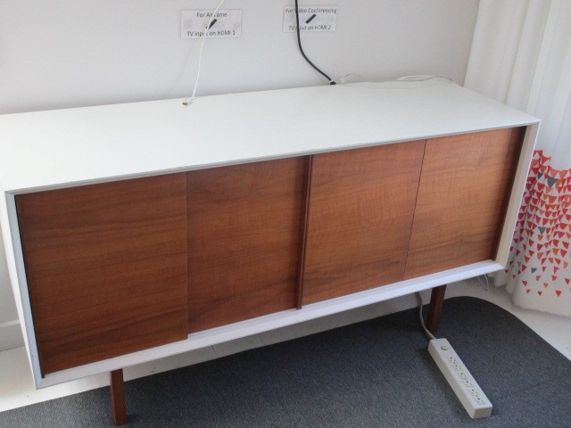 T12175 - Modern Full Storage Credenza