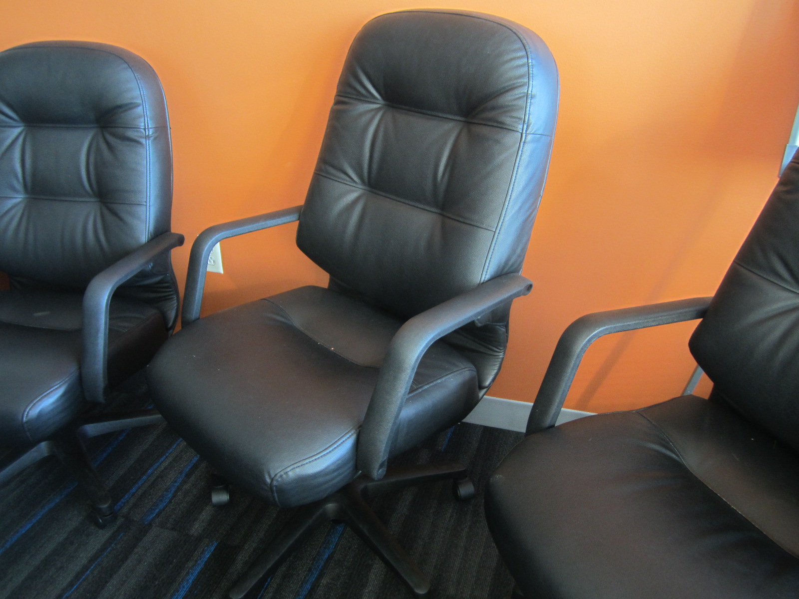 C61443 - Hon Leather Conference Chairs