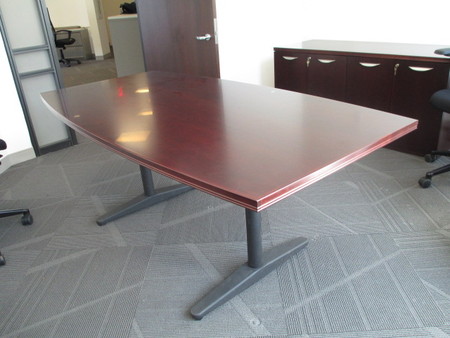 T3544 - Conference Table and Credenza Set