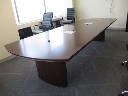 T3545 - 12' Conference Table and Buffet Set