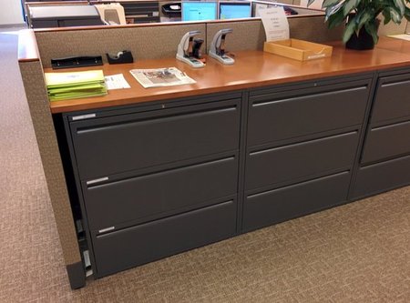 F3906 - Haworth 3 Drawer Files