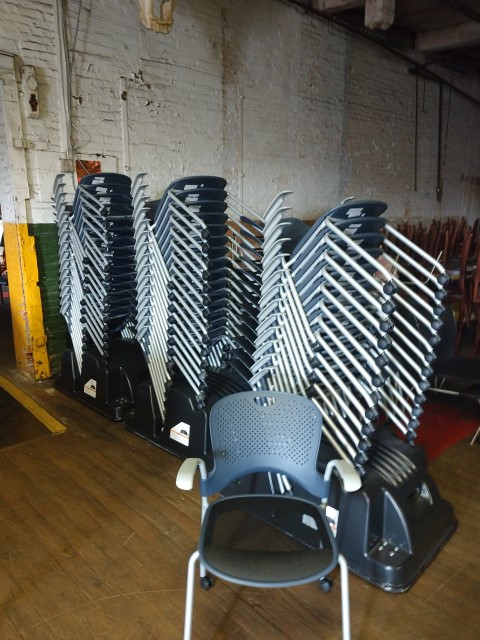 C61337C - Herman Miller Caper Chair Carts