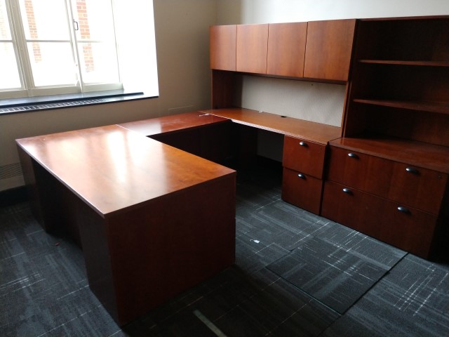 Kimball U Shape Desk Set D12128 Conklin Office Furniture