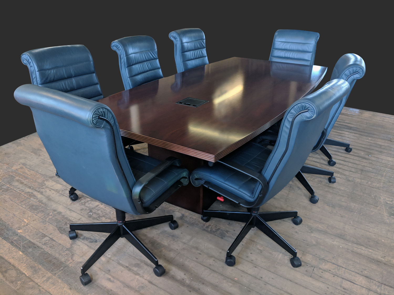 T12129 - Red Mahogany Conference Table