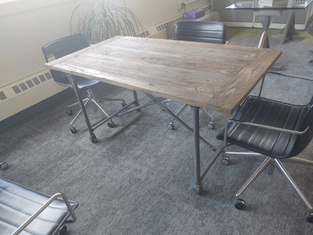 T12293 - Rustic Meeting Table
