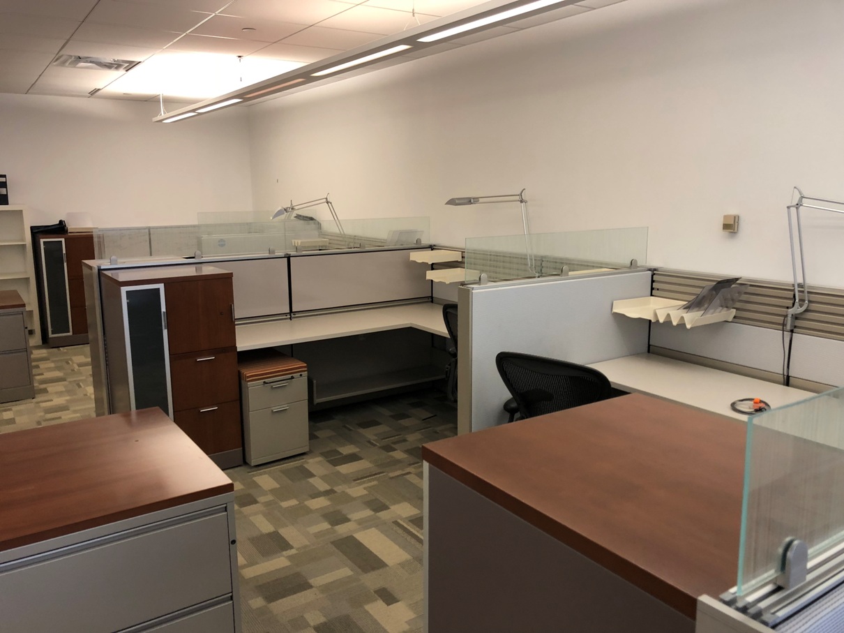 The ethospace system is the company's line of modular desks, walls and shelves that can be combined in many different ways. Herman Miller Ethospace Cubes | W6130 - Conklin Office ...